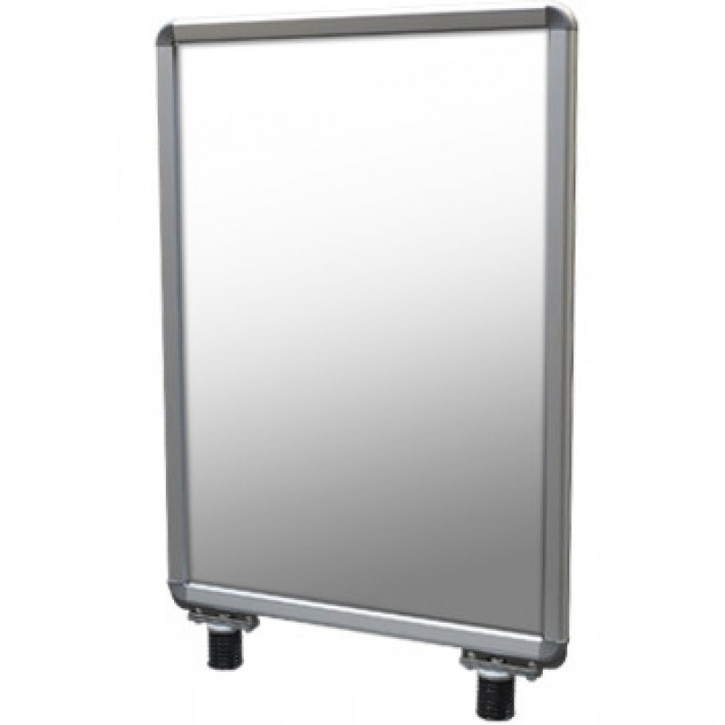Top inkl. fjedre til Wind-Sign Waterbase Basic gadeskilt - 50x70 cm.
