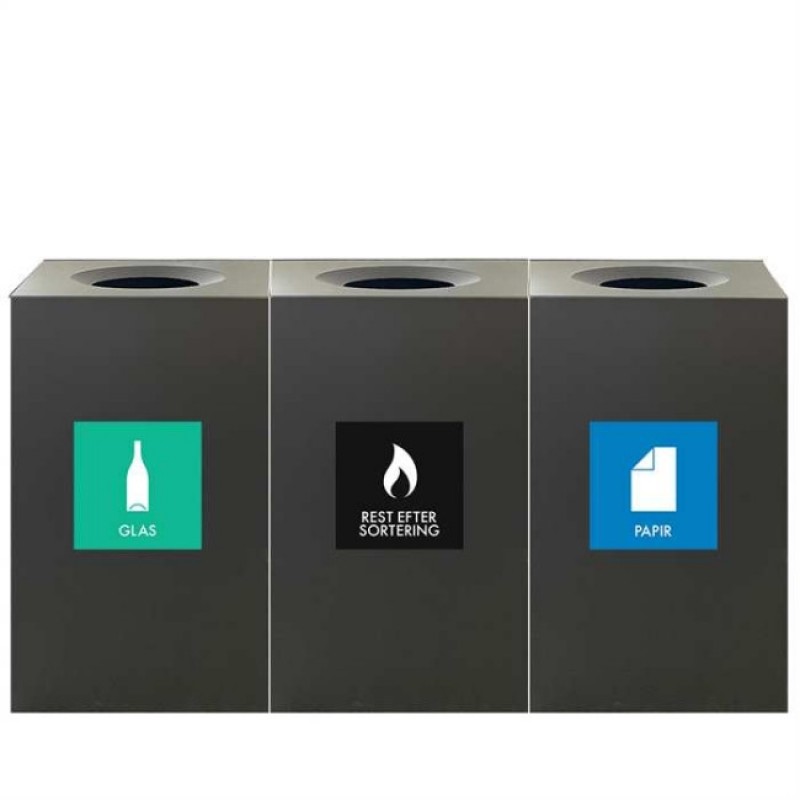 Cubic affaldsbeholder - 120L