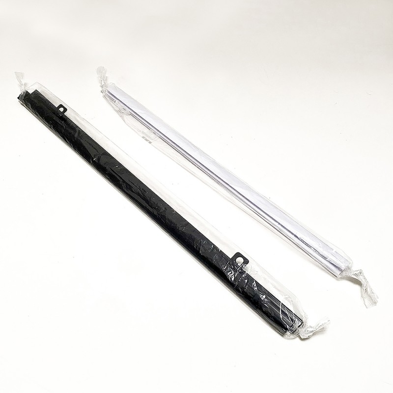 Poster-Rail plakatliste i hvid plast