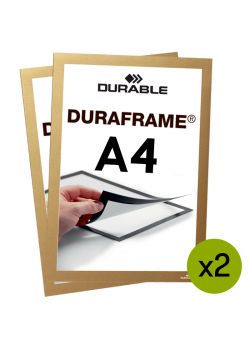 Duraframe magnetramme i A4 guld