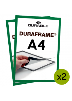 Magnetramme - Duraframe A4 Grøn