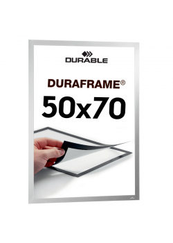 Duraframe® Magnetramme - 50x70cm. Sølv