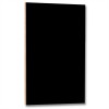 Sort skrivetavle 60x80 cm – Dobbeltsidet blackboard til væg