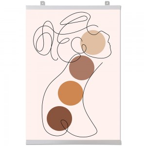 Poster-Rail plakatliste 84,1 cm (A0) - Hvid