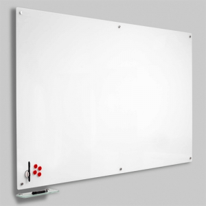 Magnetisk Glastavle - Hvid 60x90 cm.